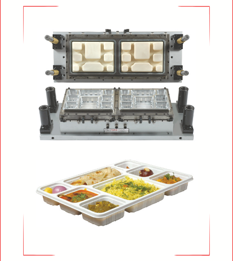 Rectangular sweet boxes and Meal Tray